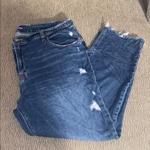 Boyfriend fit jeans